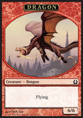 Dragon Token (Red 6/6) - Return to Ravnica (Token) [RTR-T5]
