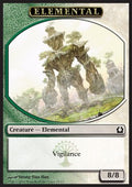 Elemental Token (Green and White 8/8) - Return to Ravnica (Token) [RTR-T12]