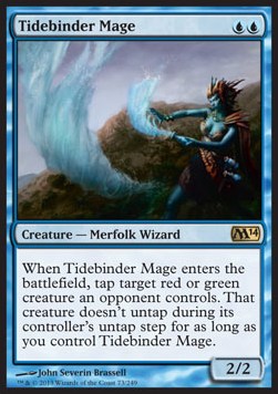 Tidebinder Mage - Magic 2014 (Rare) [M14-73]