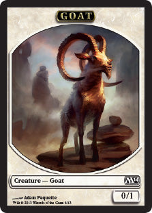 Goat Token (White 0/1) - Magic 2014 (Token) [M14-T4]