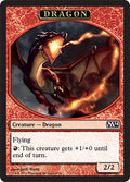 Dragon Token (Red 2/2) - Magic 2014 (Token) [M14-T6]