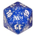 Magic 2014: D20 Die (Blue) - Magic 2014