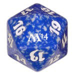 Magic 2014: D20 Die (Blue) - Magic 2014