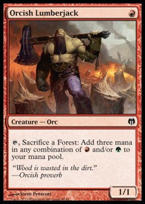 Orcish Lumberjack - Duel Decks: Heroes vs. Monsters (Common) [DDL-44]