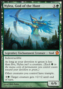 Nylea, God of the Hunt - Theros (Mythic) [THS-166]