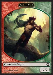 Satyr Token (Red and Green 2/2) - Theros (Token) [THS-T9]