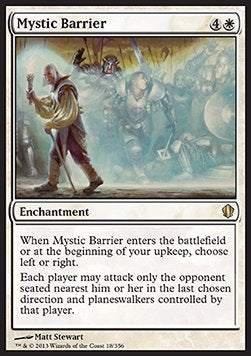 Mystic Barrier - Commander 2013 (Rare) [C13-18]
