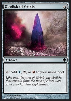 Obelisk of Grixis - Commander 2013 (Common) [C13-251]