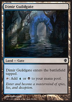 Dimir Guildgate - Commander 2013 (Common) [C13-284]