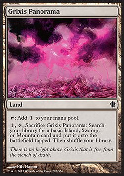 Grixis Panorama - Commander 2013 (Common) [C13-293]