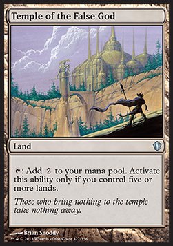Temple of the False God - Commander 2013 (Uncommon) [C13-327]