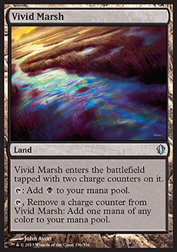 Vivid Marsh - Commander 2013 (Uncommon) [C13-336]