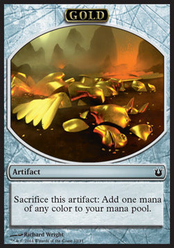 Gold Token - Born of the Gods (Token) [BNG-T10]