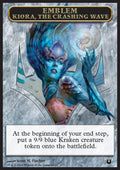Kiora, the Crashing Wave Emblem - Born of the Gods (Token) [BNG-T11]