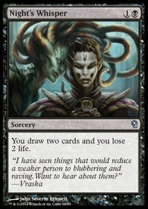 Night's Whisper - Duel Decks: Jace vs. Vraska (Uncommon) [DDM-68]