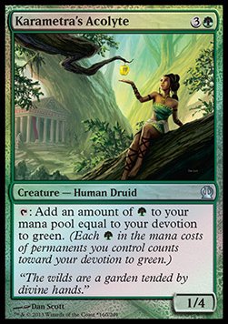 Karametra's Acolyte - Promos (Uncommon)