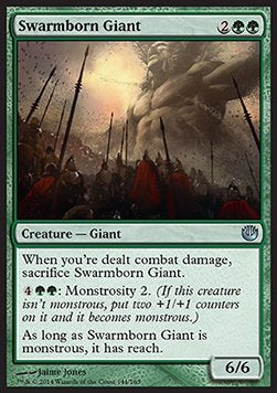Swarmborn Giant - Journey into Nyx (Uncommon) [JOU-144]