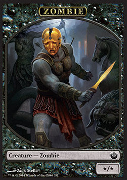 Zombie Token (Black */*) - Journey into Nyx (Token) [JOU-T2]