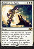 Return to the Ranks - Magic 2015 (Rare) [M15-29]