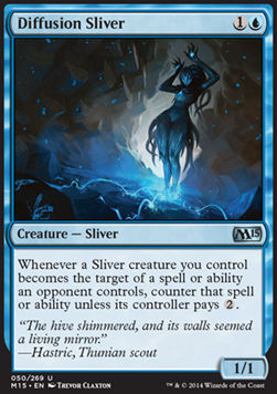 Diffusion Sliver - Magic 2015 (Uncommon) [M15-50]