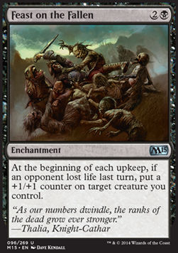 Feast on the Fallen - Magic 2015 (Uncommon) [M15-96]