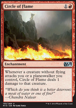 Circle of Flame - Magic 2015 (Uncommon) [M15-135]