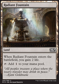 Radiant Fountain - Magic 2015 (Common) [M15-245]
