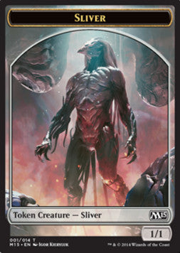 Sliver Token (Colorless 1/1) - Magic 2015 (Token) [M15-T1]