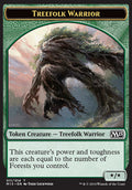 Treefolk Warrior Token (Green */*) - Magic 2015 (Token) [M15-T11]