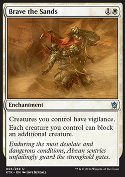 Brave the Sands - Khans of Tarkir (Uncommon) [KTK-5]