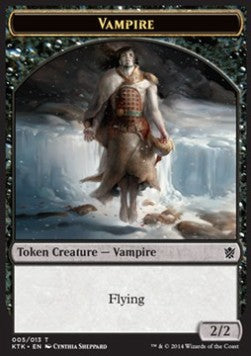 Vampire Token (Black 2/2) - Khans of Tarkir (Token) [KTK-T5]