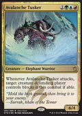 Avalanche Tusker (V.2) - Khans of Tarkir: Promos (Rare) [PKTK-166]