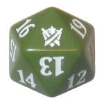 Khans of Tarkir: D20 Die (Green) - Khans of Tarkir