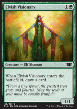 Elvish Visionary - Commander 2014 (Common) [C14-193]