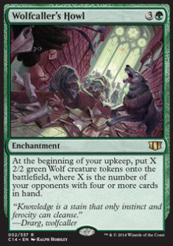 Wolfcaller's Howl - Commander 2014 (Rare) [C14-52]
