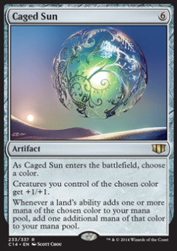 Caged Sun - Commander 2014 (Rare) [C14-233]