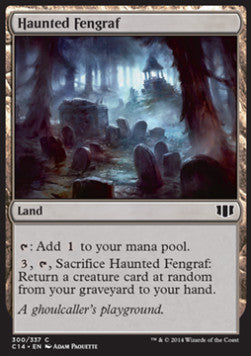 Haunted Fengraf - Commander 2014 (Common) [C14-300]