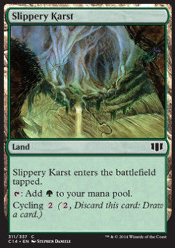 Slippery Karst - Commander 2014 (Common) [C14-311]