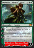 Freyalise, Llanowar's Fury (V.2) - Commander 2014 (Special)