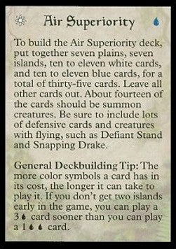 Strategy Card: Air Superiority 1 - Portal (Tip Card)