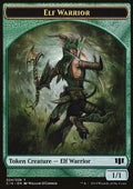 Elf Warrior Token (G 1/1) / Gargoyle Token (A 3/4) - Commander 2014 (Token) [C14-T 24/27]