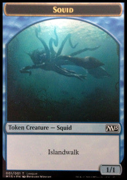 Squid Token (Blue 1/1) - League Promos (Token) [LET-1]
