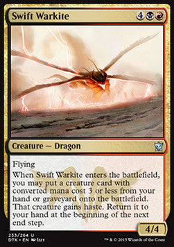 Swift Warkite - Dragons of Tarkir (Uncommon) [DTK-233]