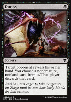 Duress - Dragons of Tarkir (Common) [DTK-98]