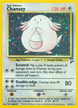 Chansey - Base Set 2 (Holo Rare) [B2-3]