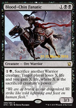 Blood-Chin Fanatic - Dragons Of Tarkir: Promos (Rare) [PDTK-88]