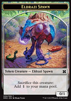 Eldrazi Spawn Token (Colorless 0/1) (V.2) - Modern Masters 2015 (Token) [MM2-T2]