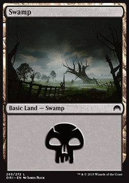 Swamp (V.3) - Magic Origins (Land) [ORI-263]