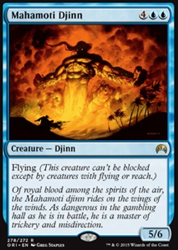 Mahamoti Djinn - Magic Origins (Rare) [ORI-278]