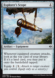 Explorer's Scope - Duel Decks: Zendikar vs. Eldrazi (Common) [DDP-28]